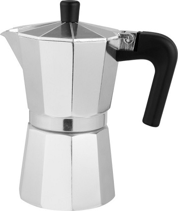 Aluminum moka coffee maker