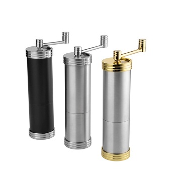 Professional stainless steel conical burr manual coffee grinder