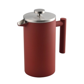 BSCI factory stainless steel double wall coffee french press